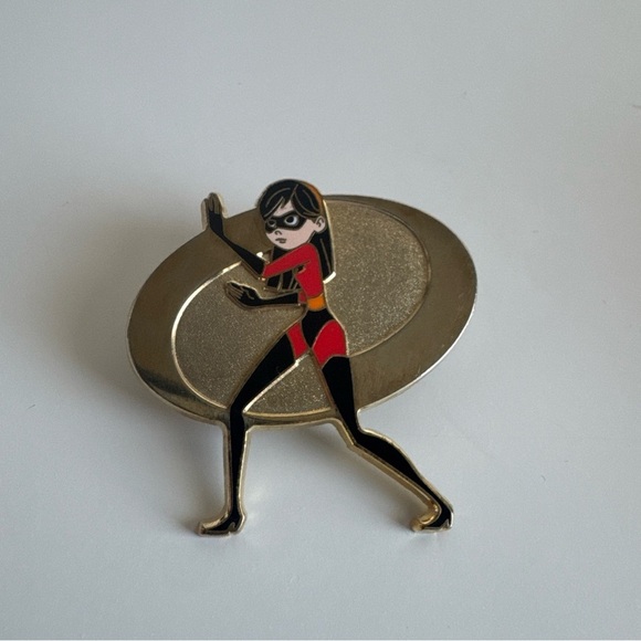 DISNEY THE INCREDIBLES OVAL  SPLENDID PINS SET LANYARD PIN  SET OF 5 2018 - Picture 5 of 10